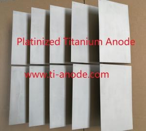 1 micrometer thickness Platinized Titanium anodes