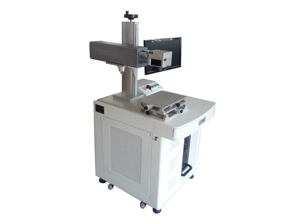 Cheap 50W Instruments and meters laser marking machine 20 - 200KHZ for sale