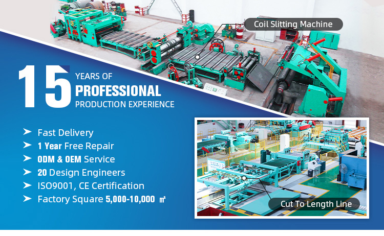 Steel Coil Cut To Length And Slitting Machine Flying Shear Cutting Machine