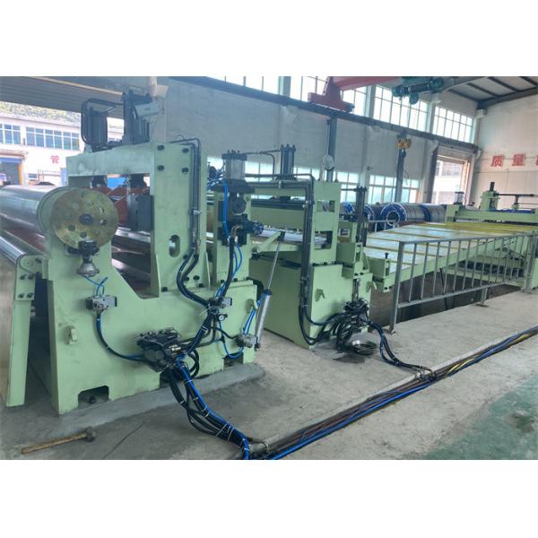 Light Gauge Precision Automatic Steel Sheet Slitting Line 0.3-3 X 1300