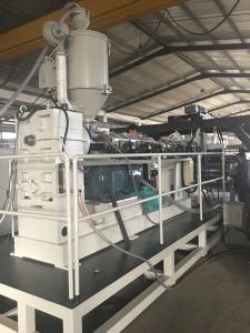Single Layer PET Sheet Extrusion Line , Transparent Plastic Sheet Extrusion Machine