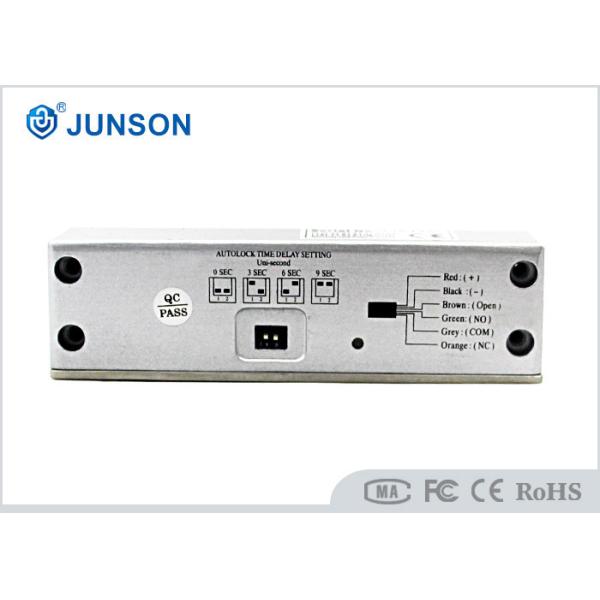 Surface-Mount Electric Bolt Lock with 9-Second Timer and NO/NC/COM Output