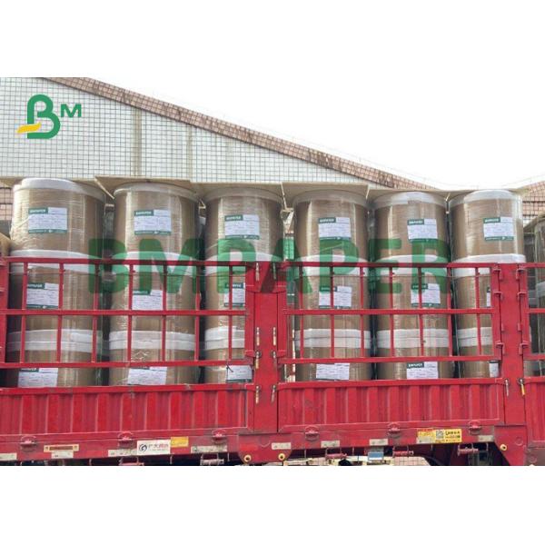 Tear Not To Break 250um PET Synthetic Paper Roll Package For Map