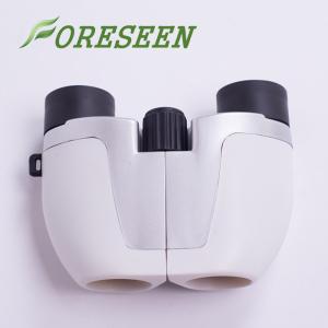 China FORESEEN manufacturer 8x21 promotional Compact plastic cheap kids toy optical gift binoculars,telescope kits for outdoor on sale