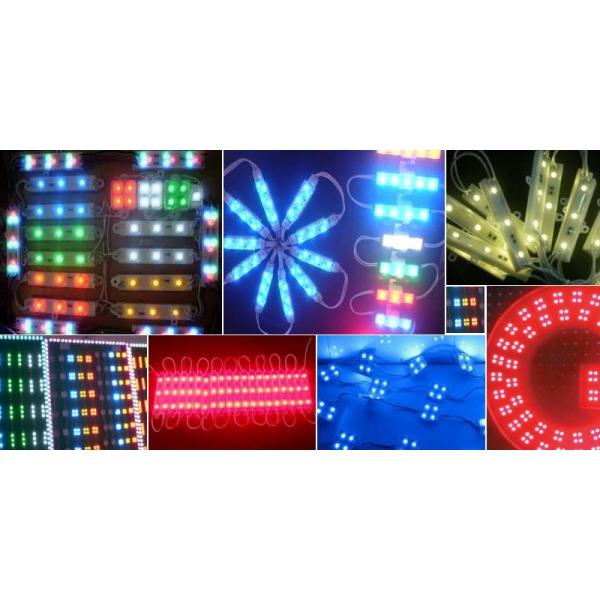 4leds 5050 SMD LED Module Light White Color Injection Waterproof