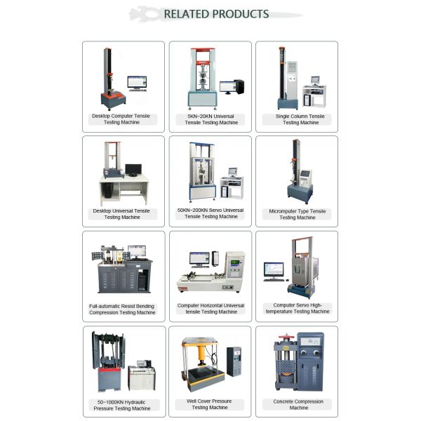 10kN 20kN 50kN Computer Universal Tensile Strength Testing Machine with High Precision and Customizable Options