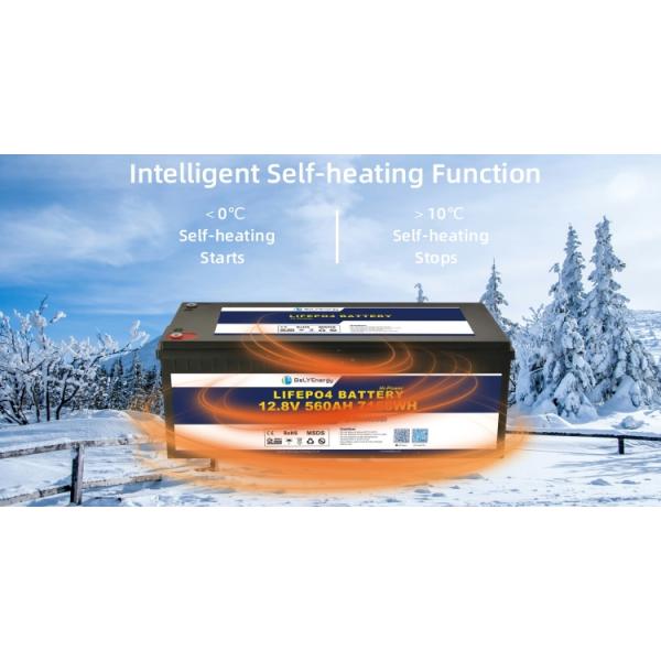 Large Capacity Low Self-Discharge Rate High Power Li-Ion Battery 12V560Ah For Car