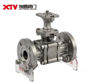 Best 3PC Flange Ball Valve Stainless Steel Full Port for Water Media within Q41F-PN64 wholesale