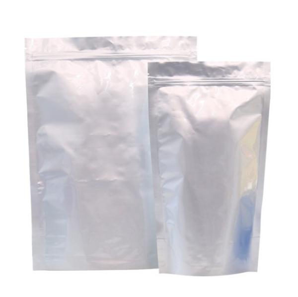 Cheap Silver Cylinder Printing PET Mylar Smell Proof Bags for sale