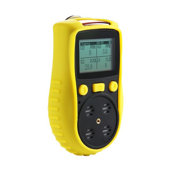 Portable HCL Gas Detector with 0-100PPM Range, Electrochemical Sensor, and IP65 Protection for Toxic Gas Monitoring