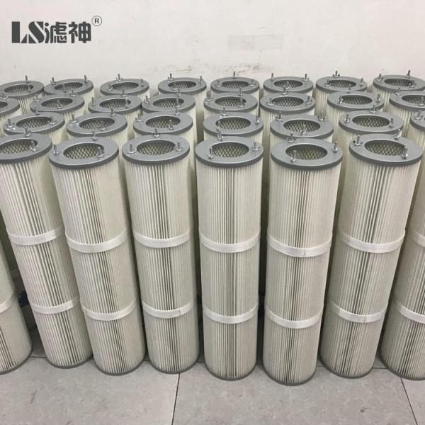 Jet Polyester Dust Filter Cartridge Collector Pleat Replace Type