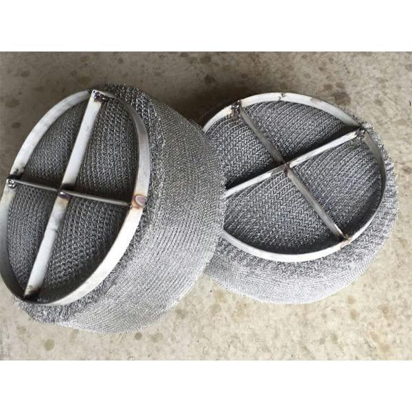 Compressed Knitted Stainless Steel Screen 304 0.2mm diameter For Exhaust Silencers