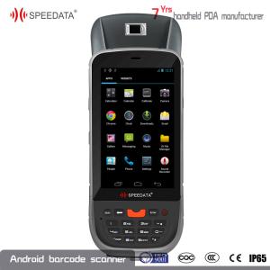 Best Android Handheld UHF RFID Reader Fingerprint Module 4.5'' Touch Screen wholesale