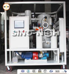 Automatic Double Stage Transformer Oil Filtration Machine With PLC Control Fully Touch Screen