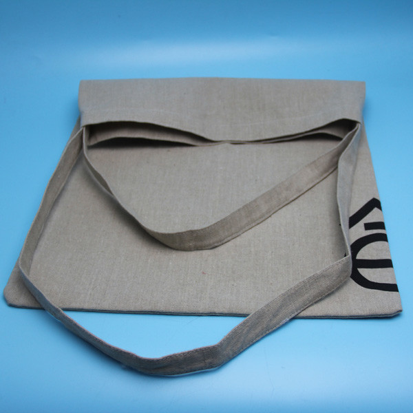 Plain Custom Jute Shopping Tote Bag Printed Logo Lightweight For Women