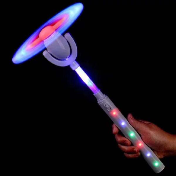 Flash Dinosaur Glow Stick Windmill Solar Gift Light Double Head Toy