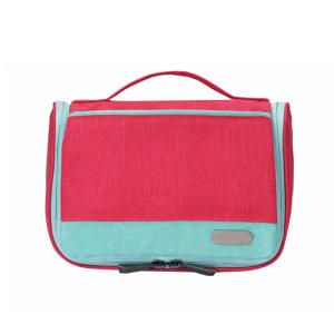 Best Waterproof Oxford Hanging Cosmetic Bag Makeup Tote Bag For Women wholesale