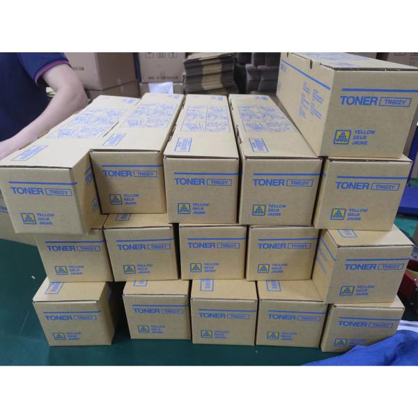 Cheap Konica Minolta TN622 Color Toner Cartridges Set for use in Bizhub PRESS C1085/1100/6085/6110 for sale