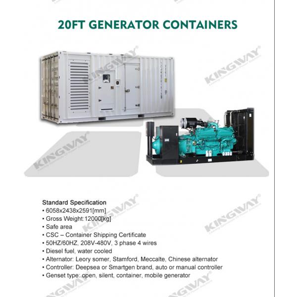 20FT DNV 2.7-1 Certified Offshore Container Dry Storage Solution with and Internal Dimensions of 5880mm*2330mm*2257mm