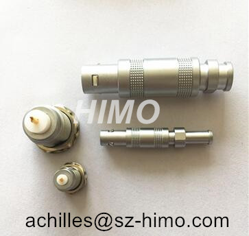 push pull self-locking S series FFA lemo coaxial push pull connector