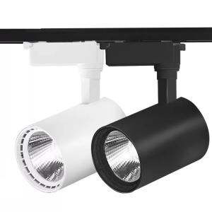 Solid Aluminum Led Rail Spotlights 60Hz Linear Ceiling Light
