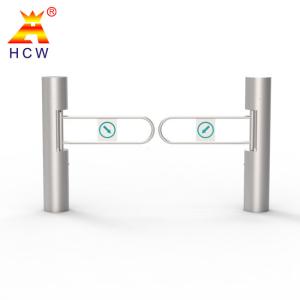 Best Access Control Swing Barrier Turnstile RS232 Communication Port wholesale