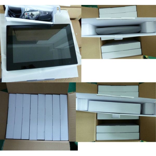 ABS Plastic High Resolution Digital Picture Frame 19.5 Inch Full HD 80°-89° Visual Angle
