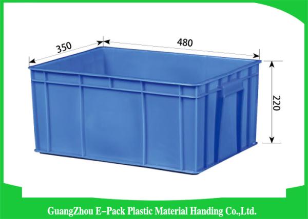 Cheap Autoparts Warehouse Euro Stacking Containers Distribution Virgin PP Materials for sale