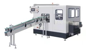 China CE PLC Control Toilet Paper Packaging Machine 120 Rolls/Min on sale