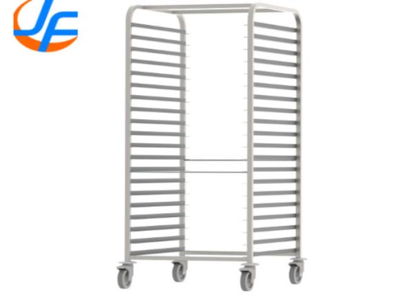 Cheap RK Bakeware China Foodservice NSF 600 × 400 mm Oven Baking Tray Trolley , Gastronorm Stainless Steel Trolley for sale