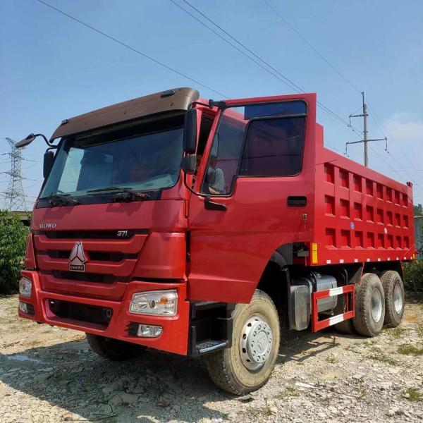 Cheap                  Used HOWO 371HP 10 Tires Dump Truck on Sale, Secondhand Sinotruk 6&times; 4 Tipper Truck HOWO 371with One Year Warranty              for sale
