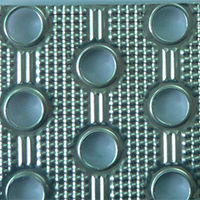 Aluminum Tube Fin Heat Exchanger Flat Corrugated Window Type