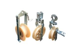 Transmission Line Single Sheave Cable Stringing Pulley
