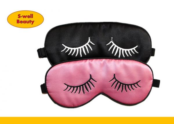 Cheap Customized silk eye mask sleeping  Natural Travel Silk Sleep/Eye Mask 100% Silk for sale