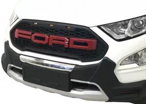 Best 2018 New Ford Ecosport Raptor Front Grille With LED Light Plastic ABS Materials wholesale
