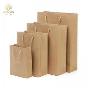Best FSC Certificate Kraft Paper Printed Paper Shopping Bag With Handle wholesale
