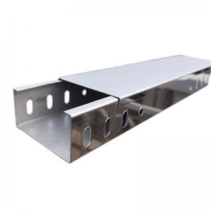 China 304 Stainless Steel Electrical Cable Tray Types Customized Size For Industrial on sale