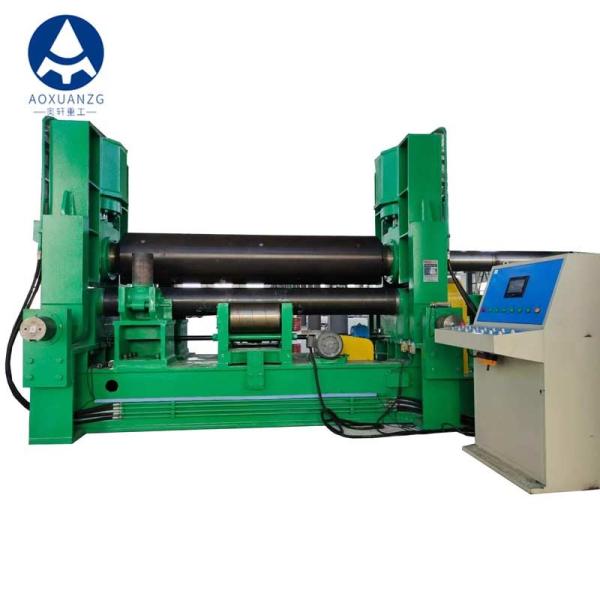 Cheap CNC Universal 3 Roll Plate Rolling Machine With Super High Power for sale