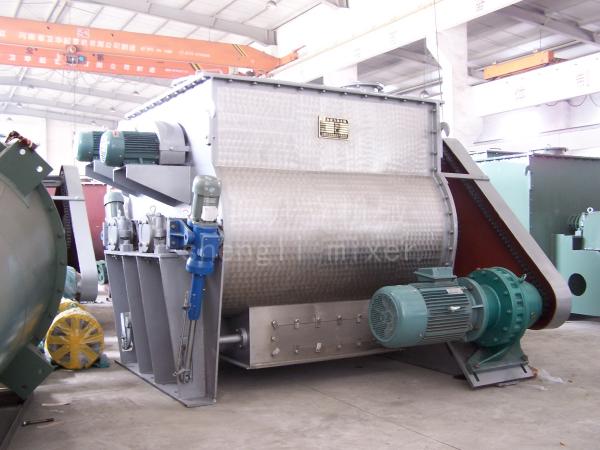 Cheap Anti Corrosive Twin Shaft Paddle Concrete Blender For Chemical Mixture Easy Operation for sale