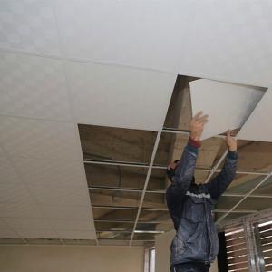 Best Water Resistant PVC Laminated Gypsum Ceiling Board Square Edge OEM ODM wholesale