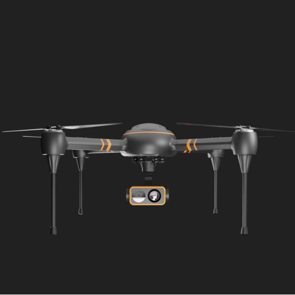 Carbon Fiber 1 Kg Payload Drone 60 Min Flight Time Long Transmission Multi Load Platform MX680