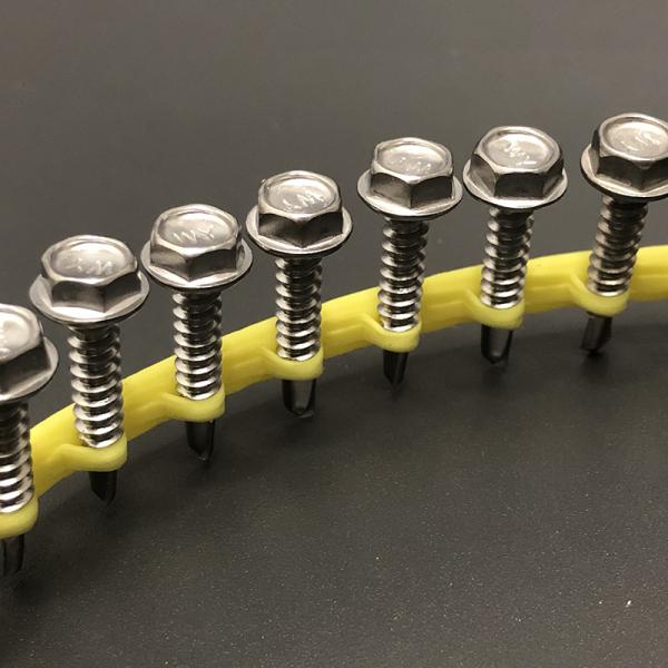 Hex Flange Head Auto Feed Screws #10 X 1inch Self Drilling M5x32mm Without Washer