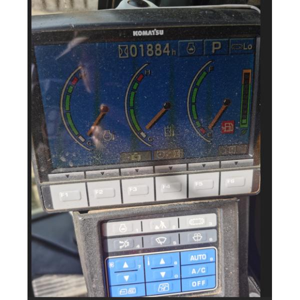 600 Mm Track Shoe Komatsu Excavator 9.7 Meters Maximum Digging Reach