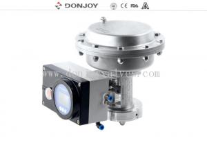 Best Stainless Steel High pressure 20bar Diaphragm Pneumatic actuator With intelligent valve Positioner Operation wholesale