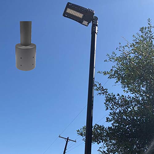 Customized Aluminum Pole Mounting Tenon Bracket for LED Shoebox Light