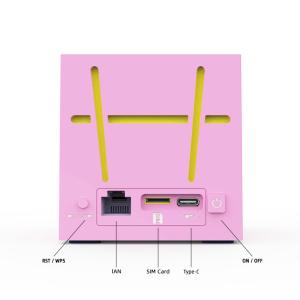 CPE Wifi 4G LTE Home Router UL / DL Speeds Supports Home Page / Connection Status