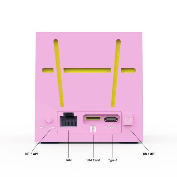 Cheap CPE Wifi 4G LTE Home Router UL / DL Speeds Supports Home Page / Connection Status for sale