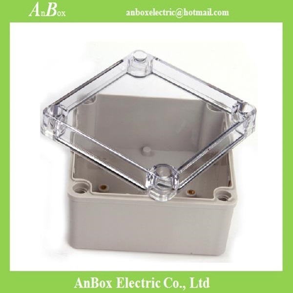 125*125*75mm ip66 electrical clear plastic case