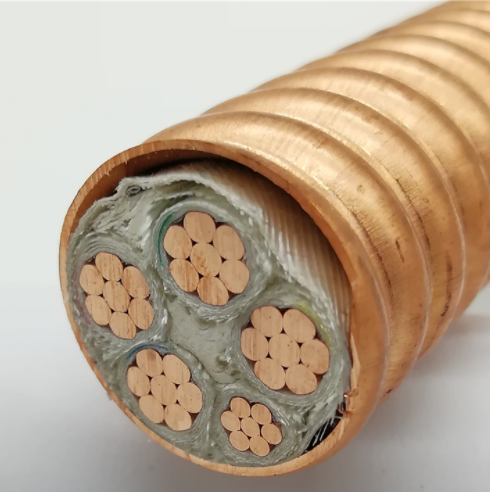 Low Smoke Mineral Insulated Cable Flexible BTTZ Series High Temperature Cable