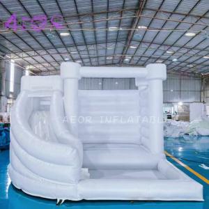 China White inflatable bounce house combom inflatable castle kids bouncy house on sale